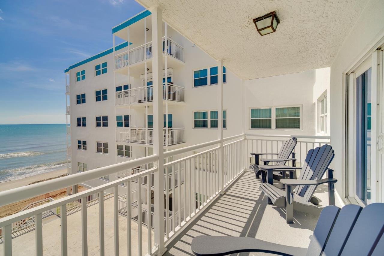 Oceanfront Satellite Beach Condo With Balcony, Views Экстерьер фото