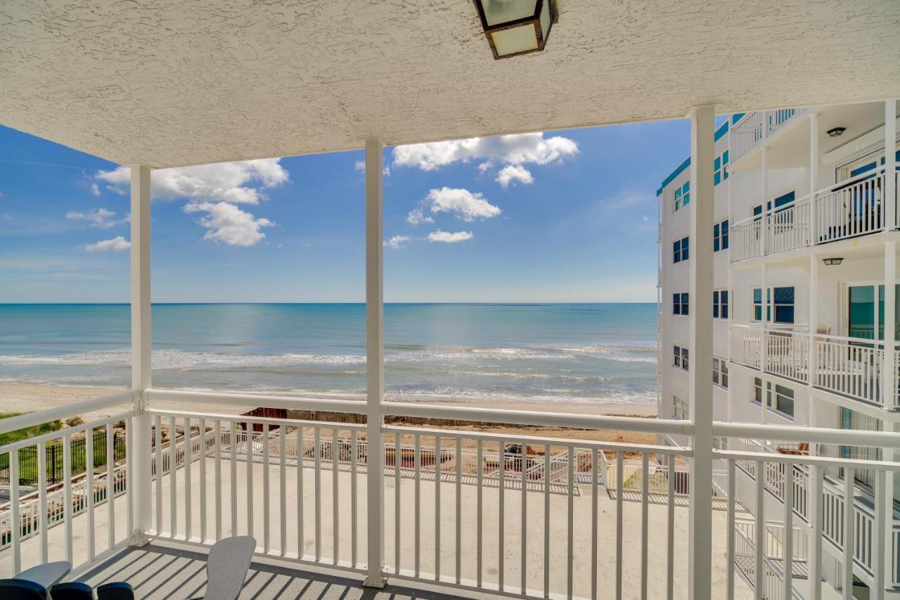 Oceanfront Satellite Beach Condo With Balcony, Views Экстерьер фото