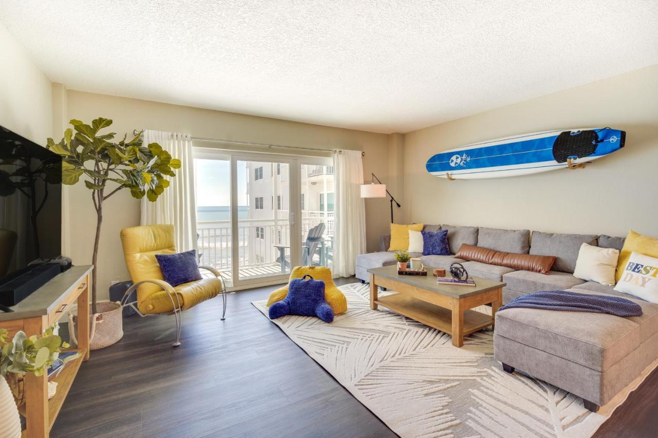 Oceanfront Satellite Beach Condo With Balcony, Views Экстерьер фото